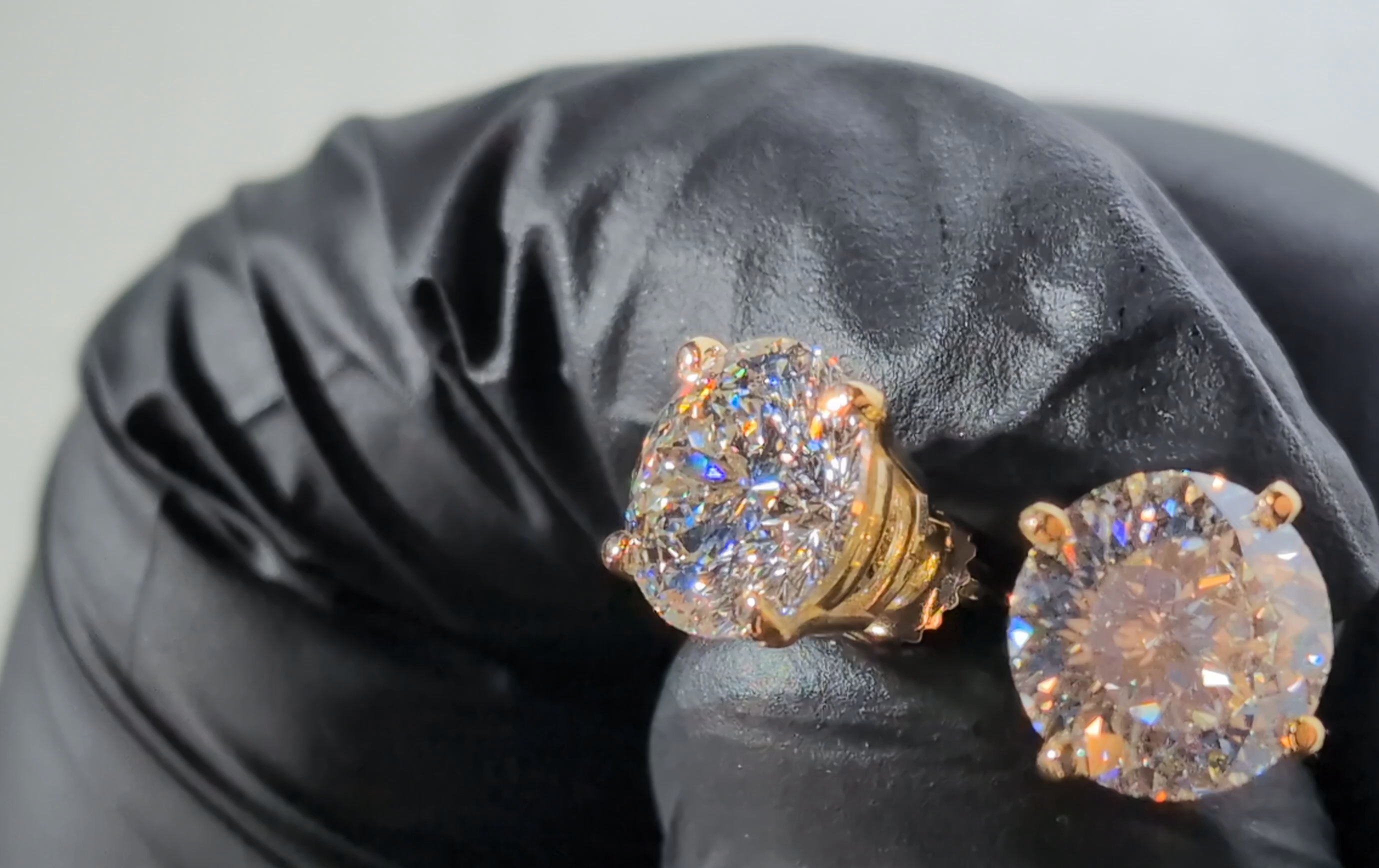 Diamond jewelry presented by Hands of Gold
