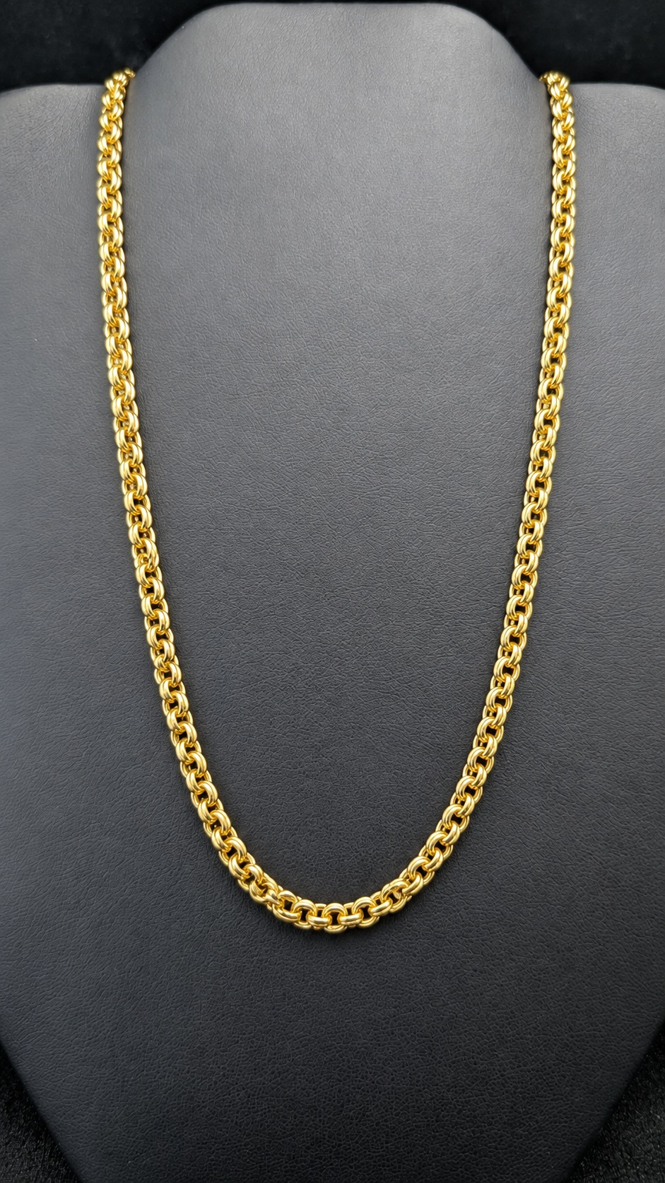 14K Yellow Gold Cable Chain